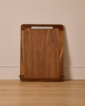 Bennett Mirror with Shelf - Black Walnut