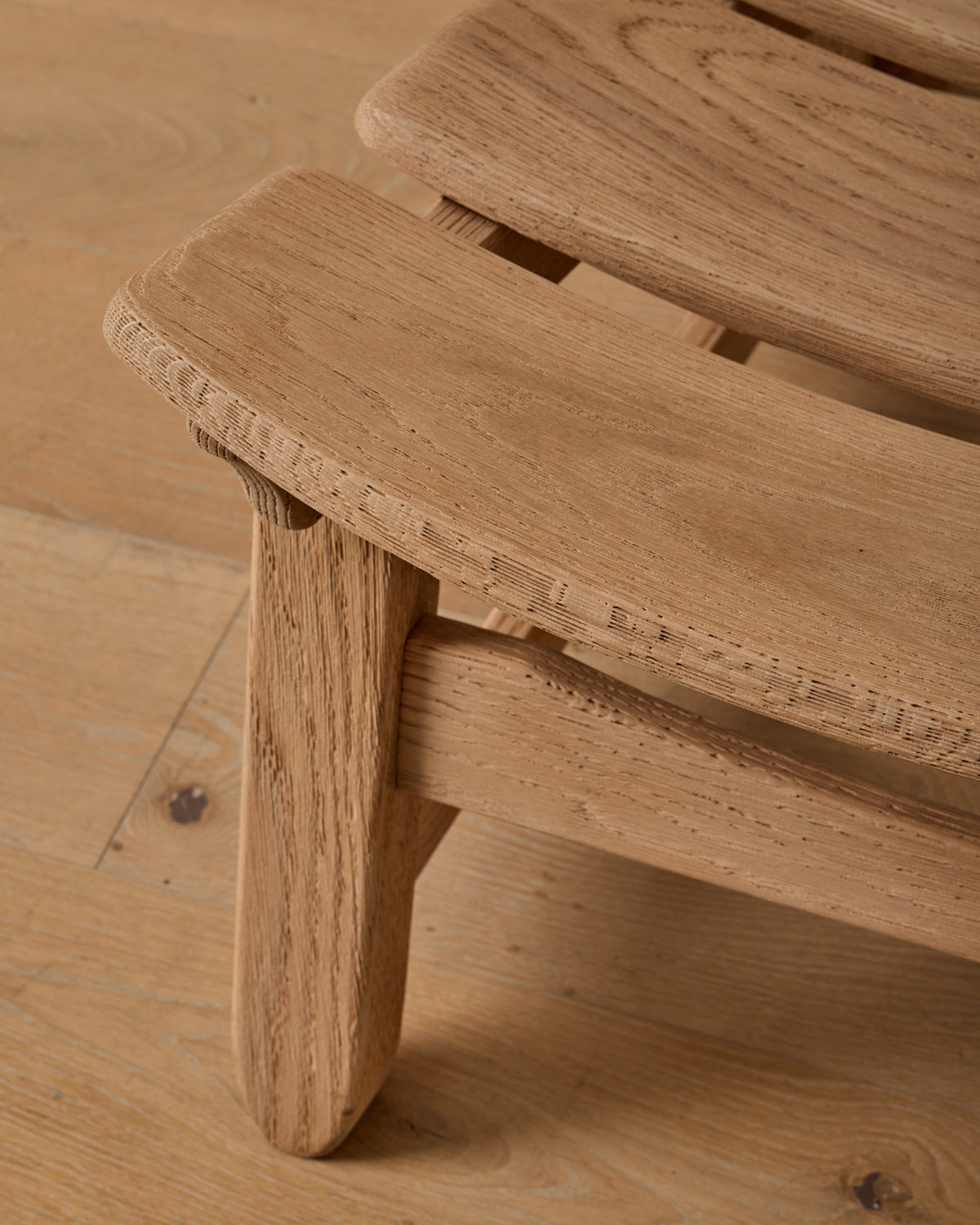 Pair of 1960s Oak Lounge Chairs