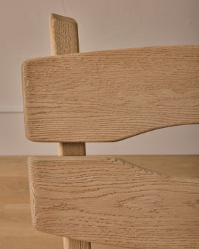 Pair of 1960s Oak Lounge Chairs