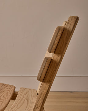 Pair of 1960s Oak Lounge Chairs