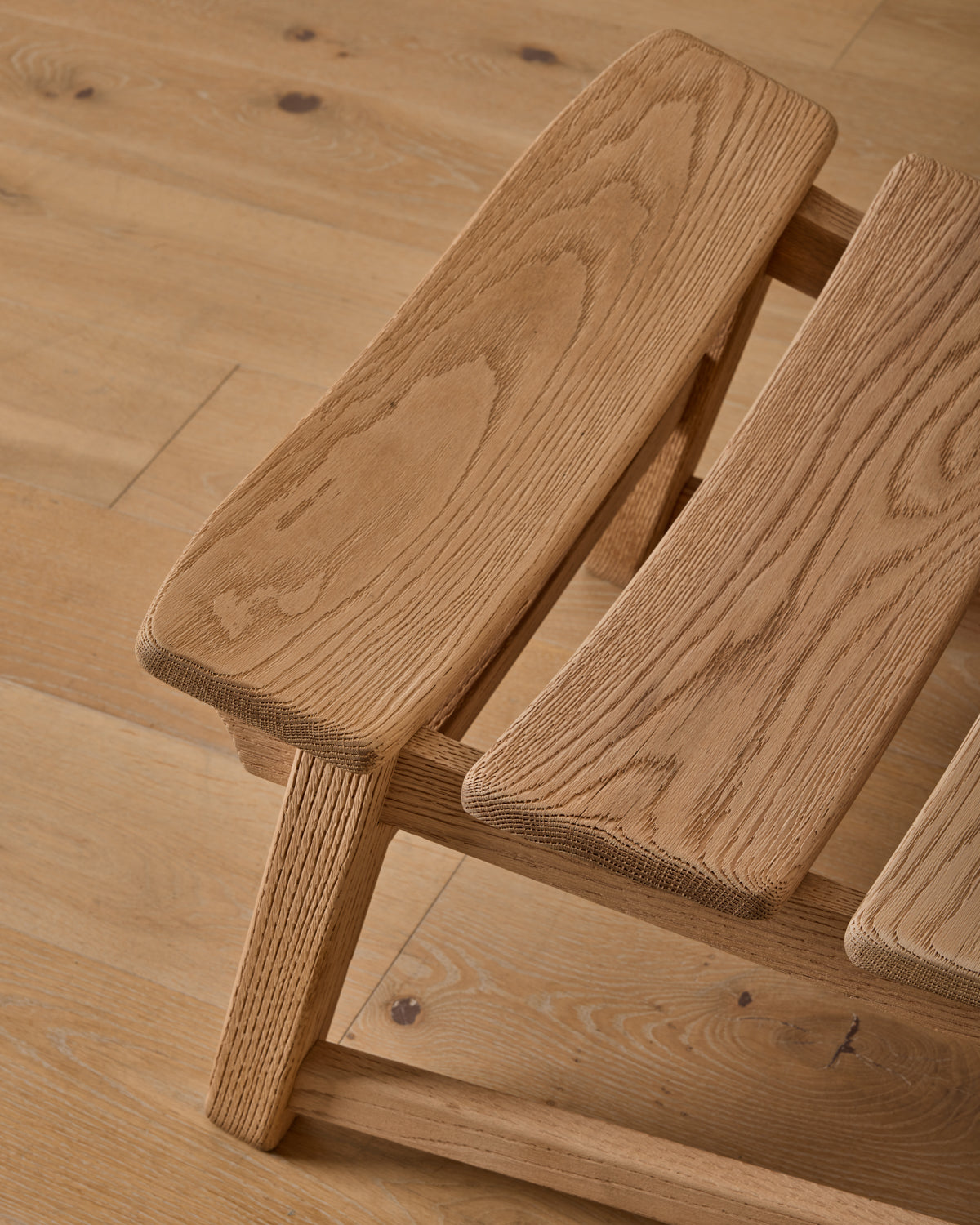 Pair of 1960s Oak Lounge Chairs