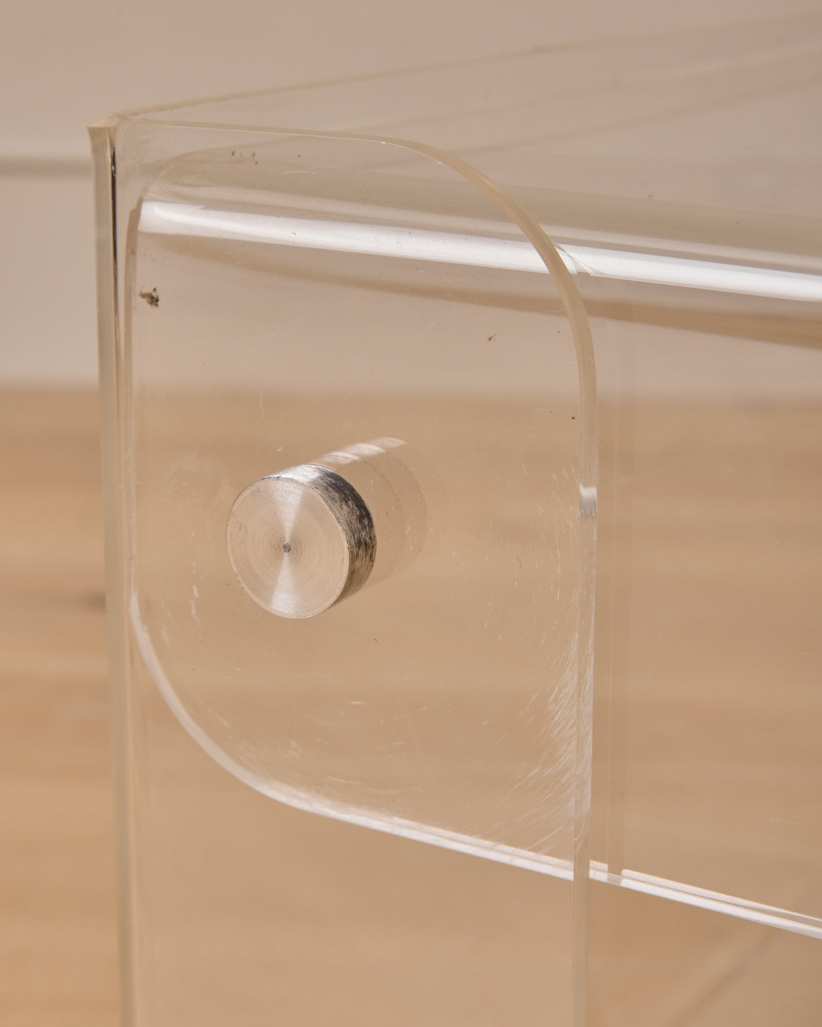 Pair of Lucite End Tables