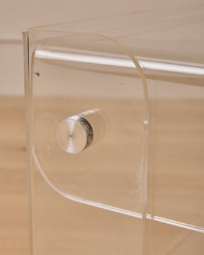 Pair of Lucite End Tables