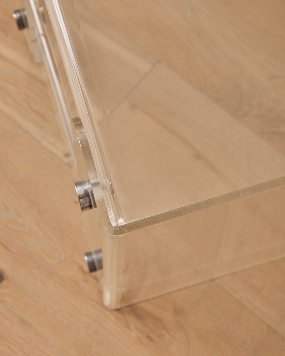 Pair of Lucite End Tables