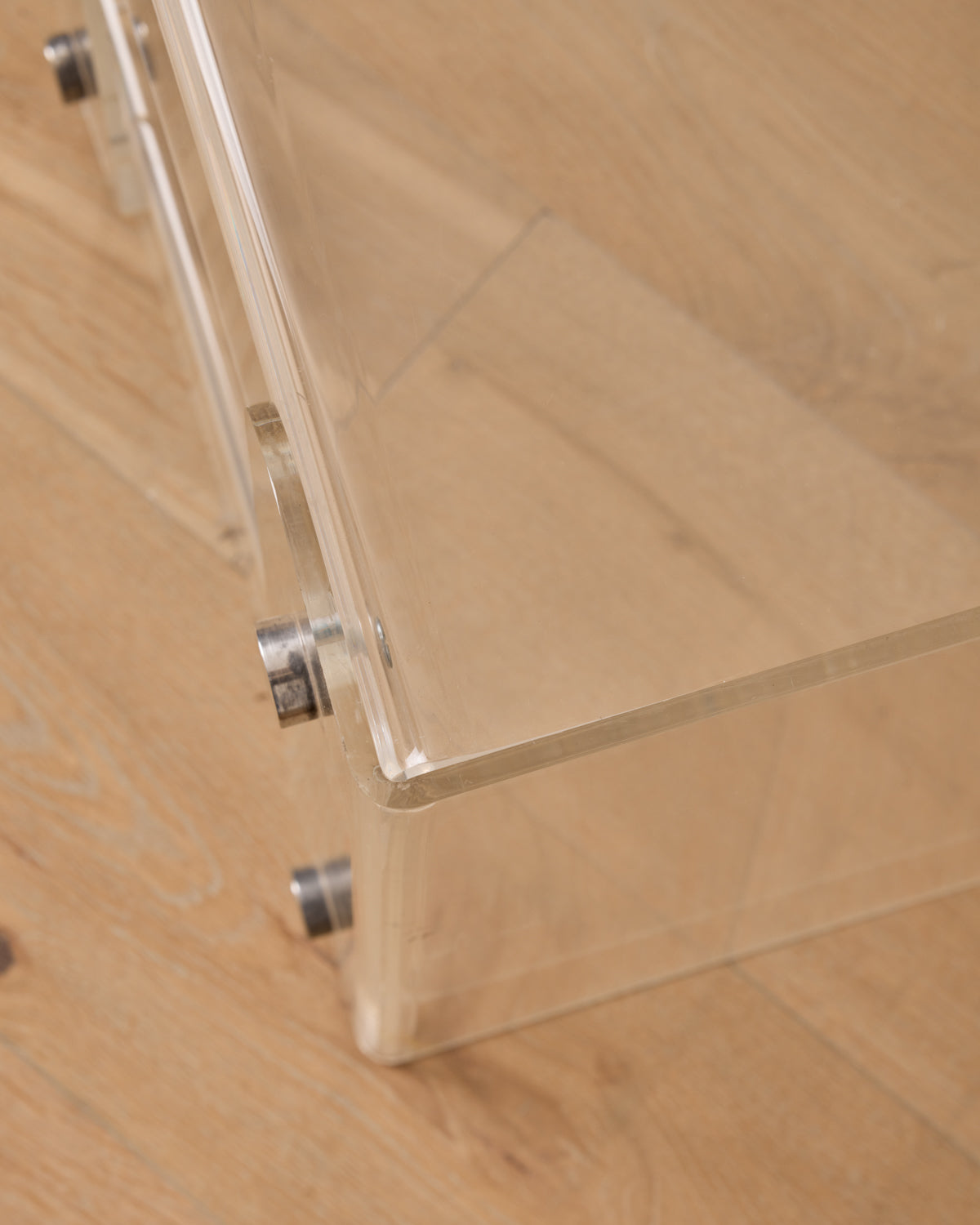 Pair of Lucite End Tables