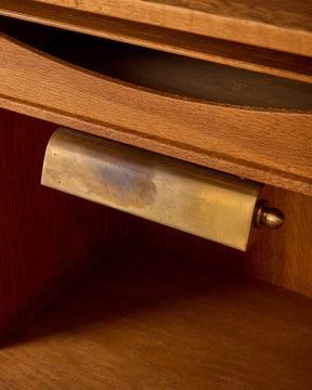 Oak 4-Section Room Divider by Hans J. Wegner