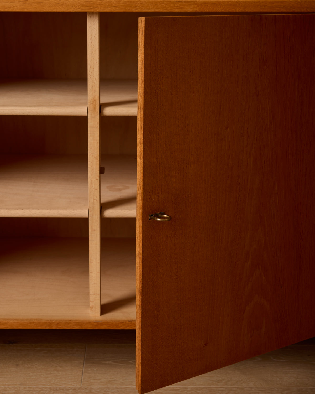 Oak 4-Section Room Divider by Hans J. Wegner