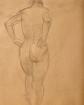 Figure Study in Charcoal III