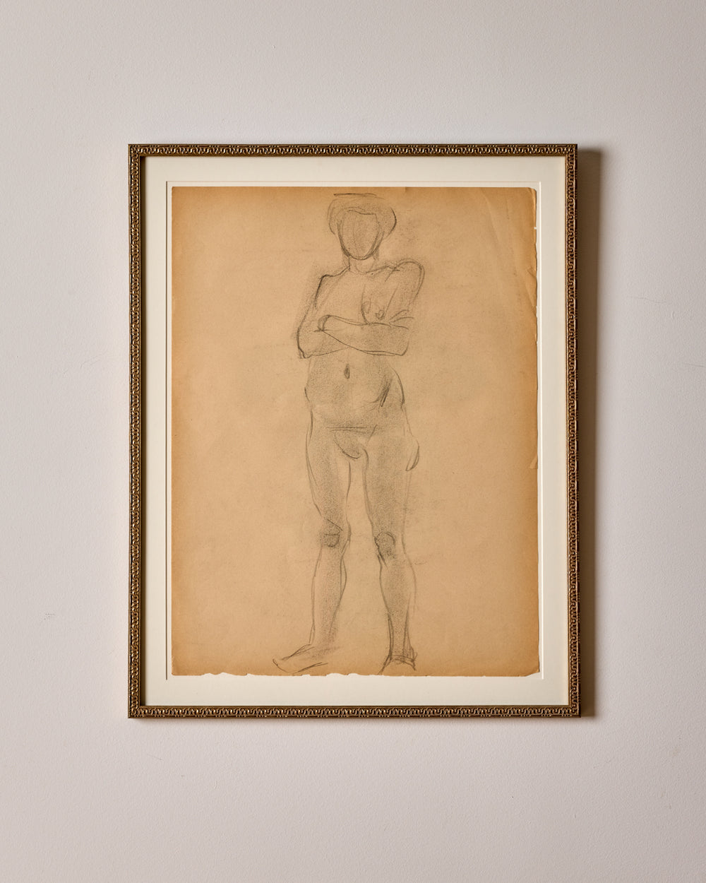 Figure Study in Charcoal IV