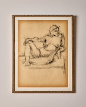 Figure Study in Charcoal V