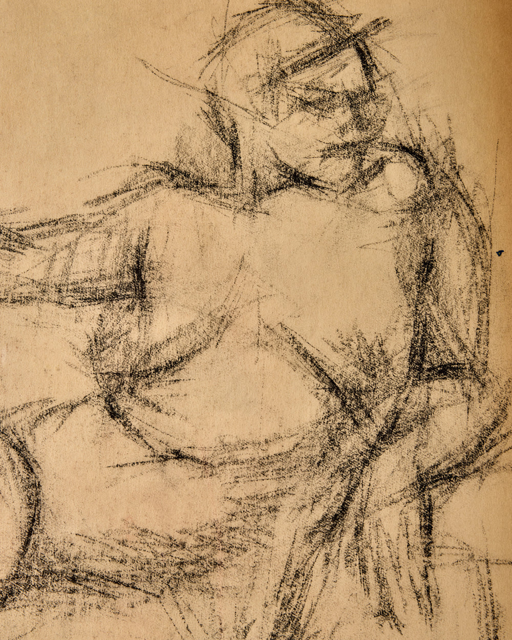 Figure Study in Charcoal V