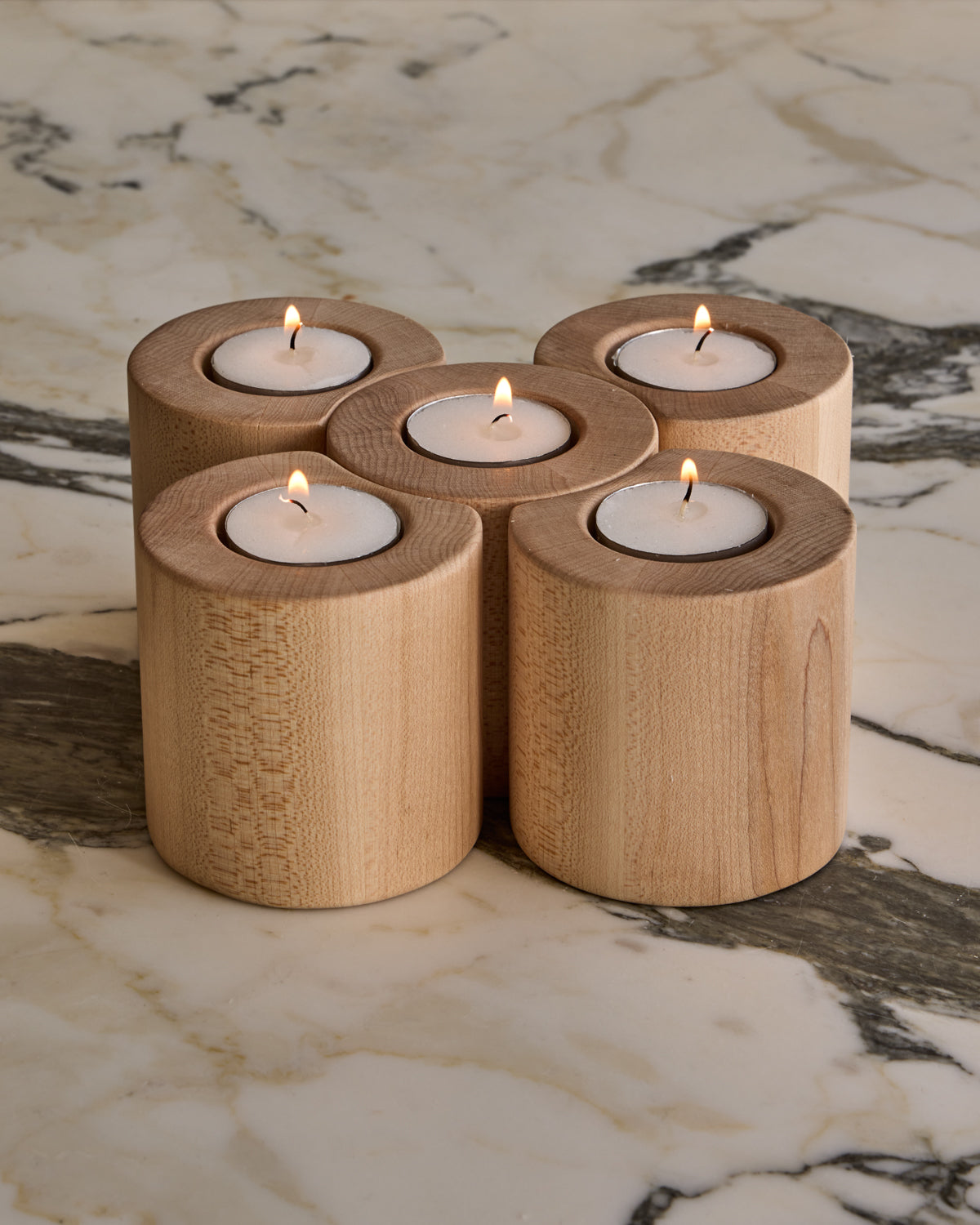 #wood-finish_clear maple #style_set of 5