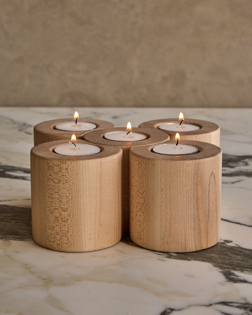 #wood-finish_clear maple #style_set of 5