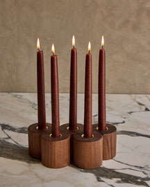 Arcus Candle Light Collection - Black Walnut