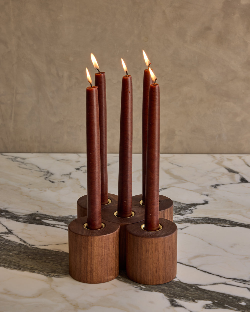 #wood-finish_black walnut #style_set of 5
