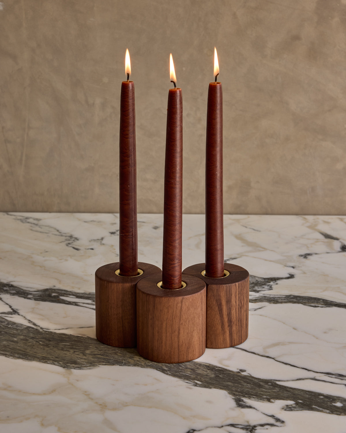 Arcus Candle Light Collection - Black Walnut