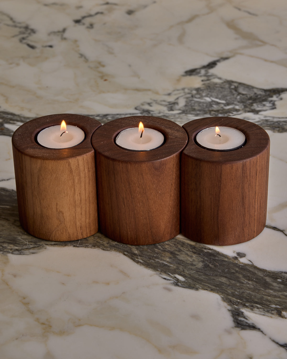 Arcus Candle Light Collection - Black Walnut