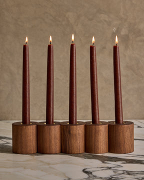 Arcus Candle Light Collection - Black Walnut