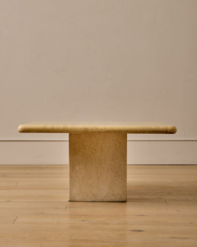 Square Travertine Coffee Table