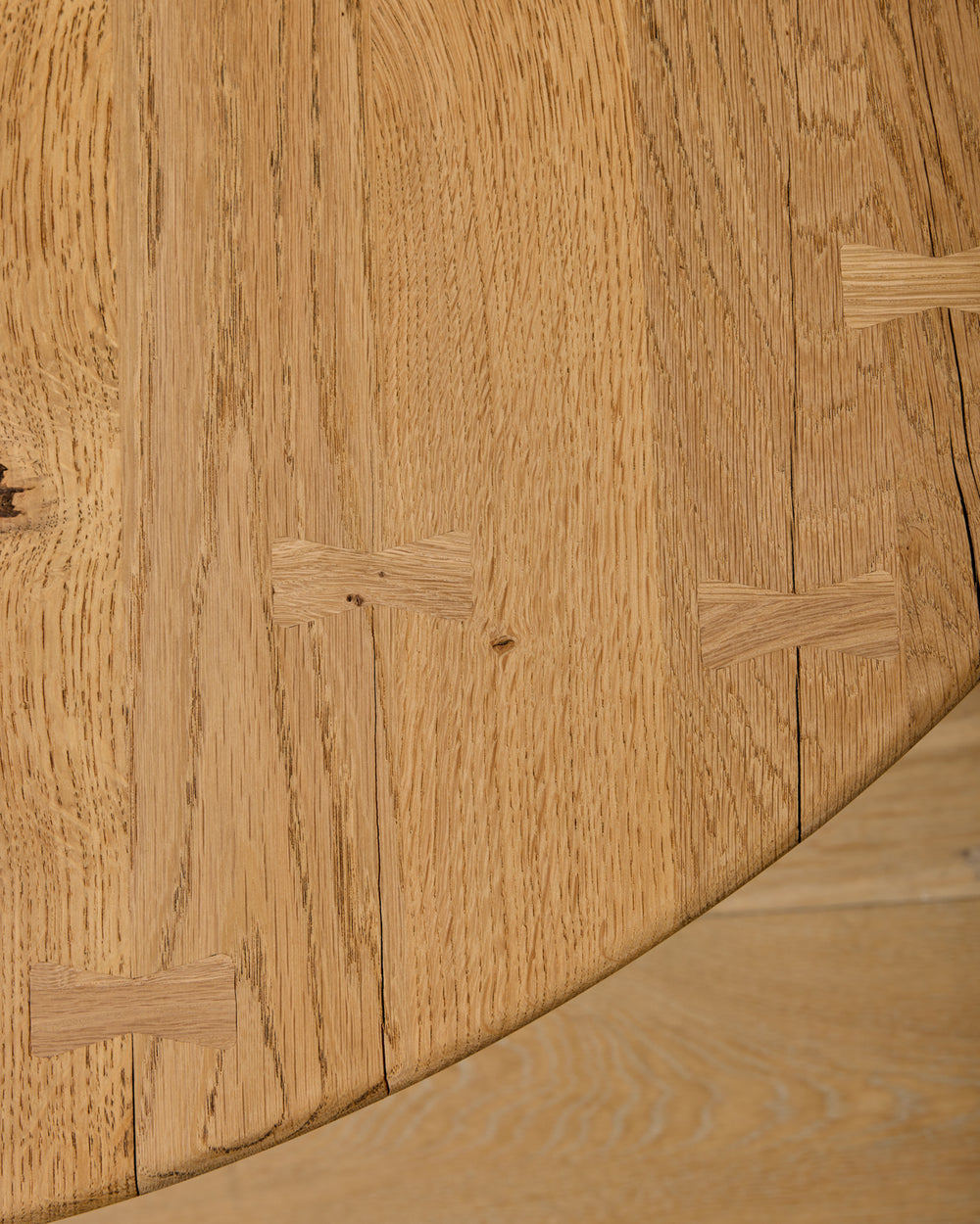 Round Wood Coffee Table