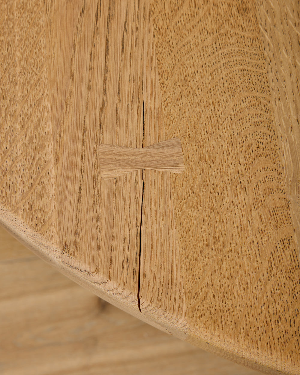 Round Wood Coffee Table