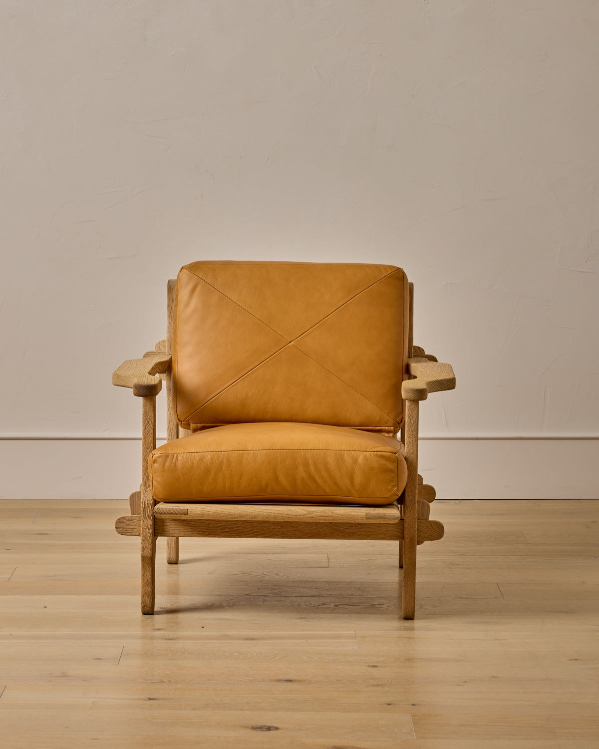 Pair of Leather Arm Chairs