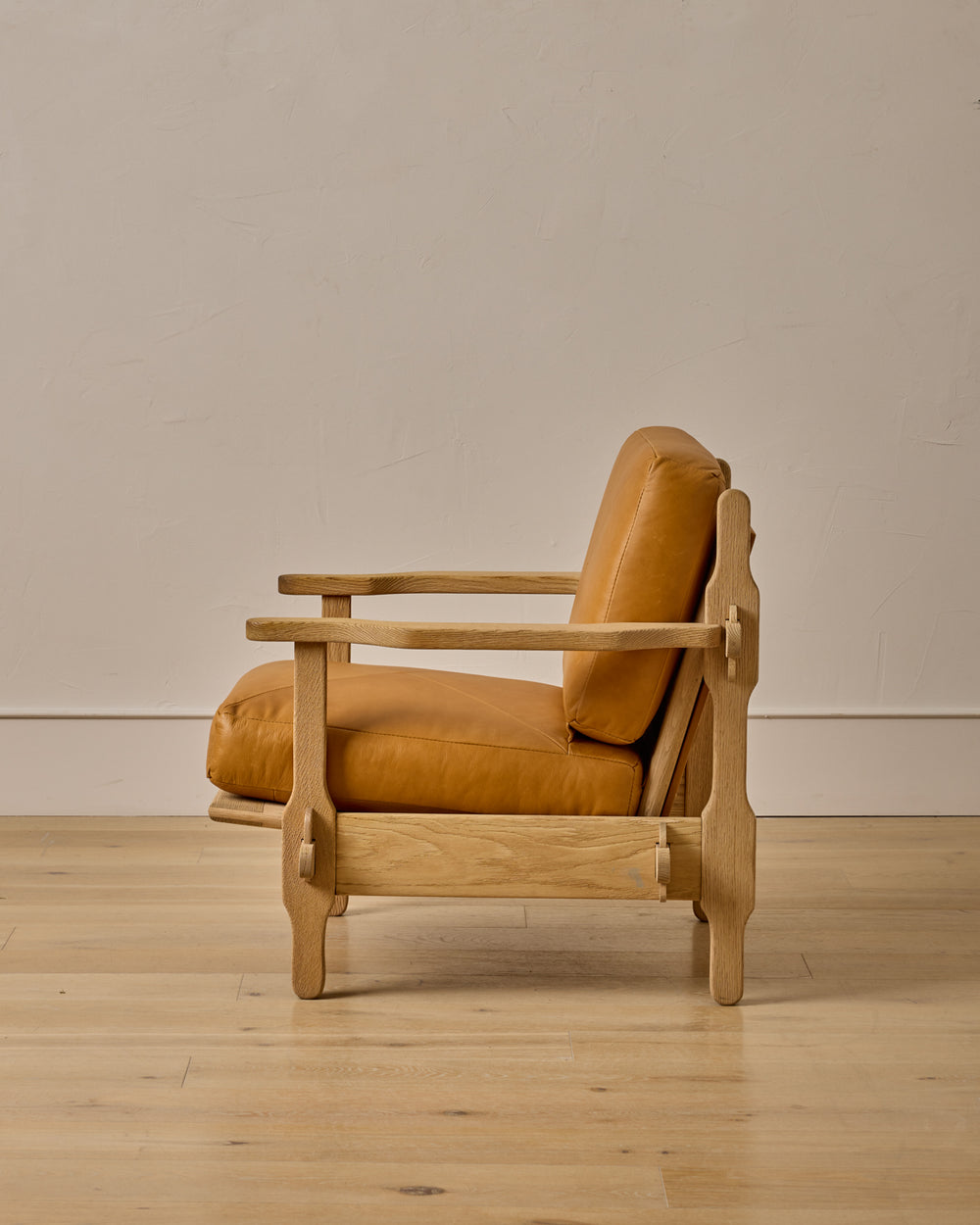 Pair of Leather Arm Chairs