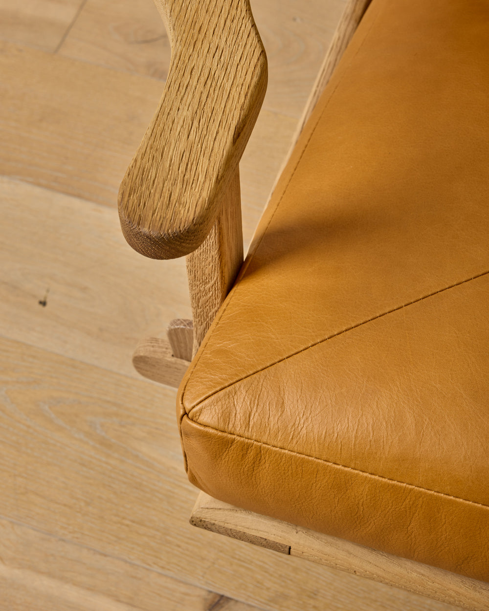 Pair of Leather Arm Chairs