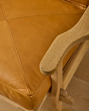 Pair of Leather Arm Chairs