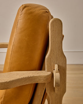 Pair of Leather Arm Chairs