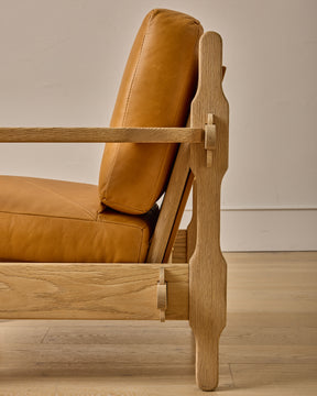 Pair of Leather Arm Chairs