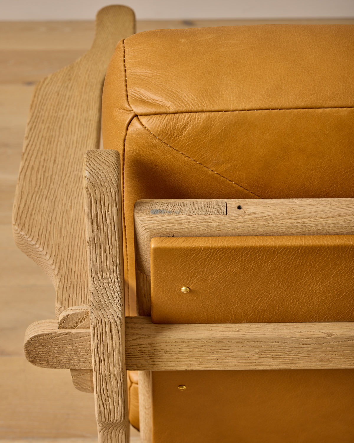 Pair of Leather Arm Chairs