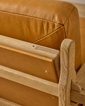 Pair of Leather Arm Chairs