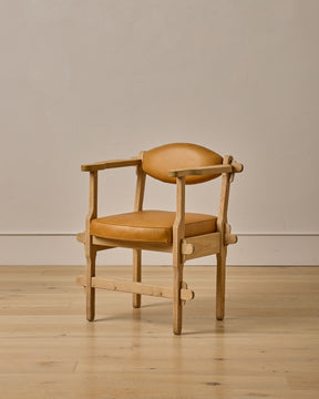 Pair of Leather Arm Chairs