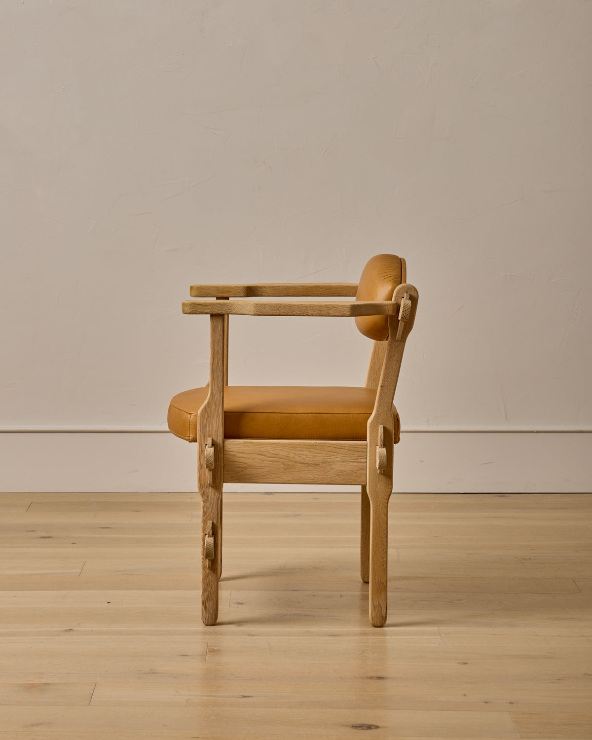 Pair of Leather Arm Chairs