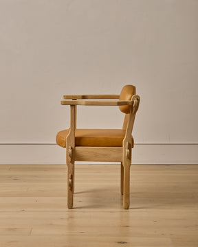 Pair of Leather Arm Chairs