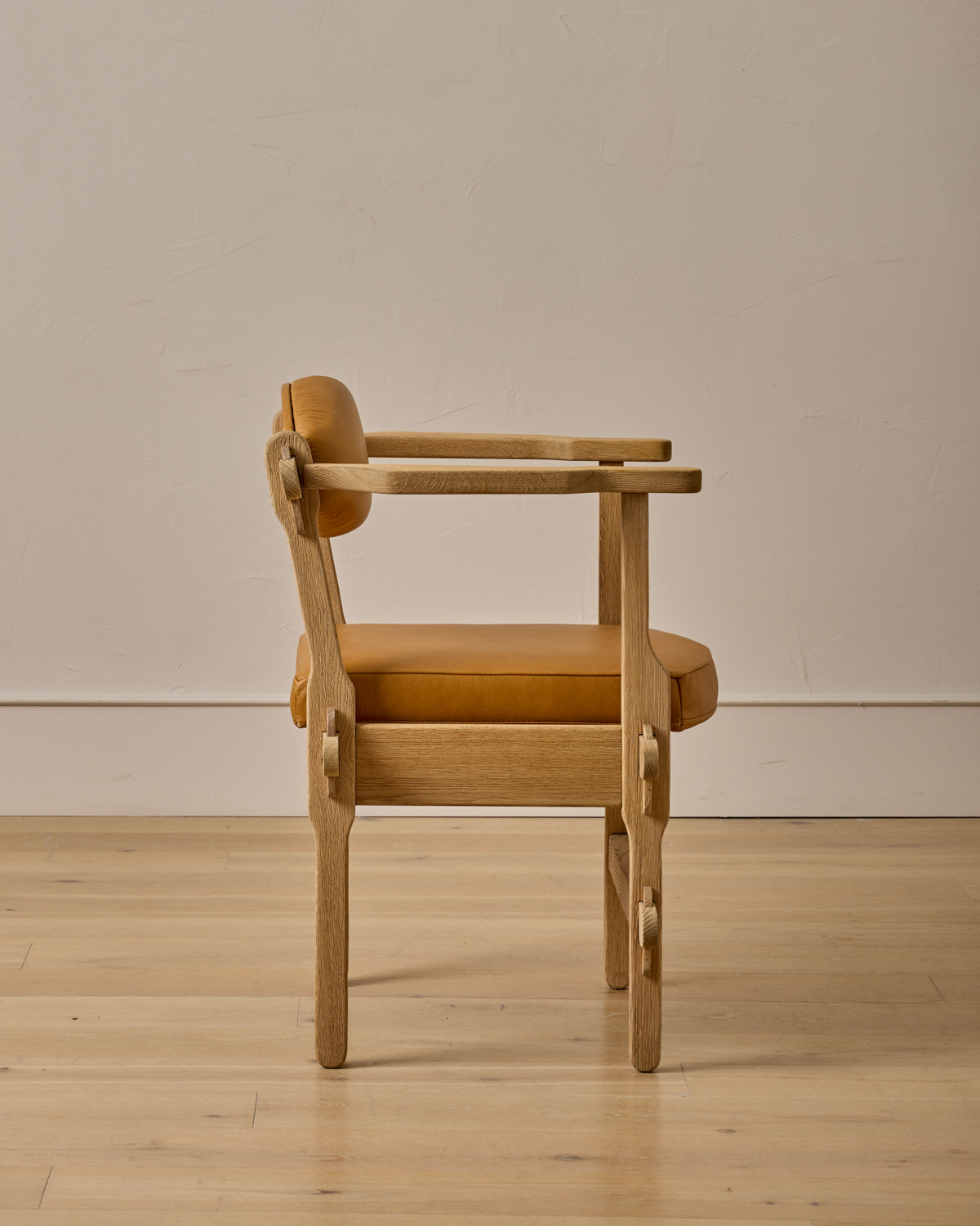 Pair of Leather Arm Chairs