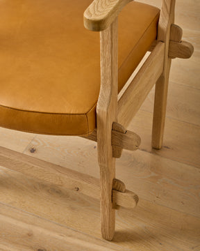 Pair of Leather Arm Chairs