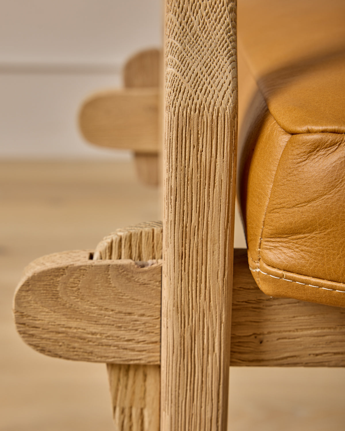 Pair of Leather Arm Chairs