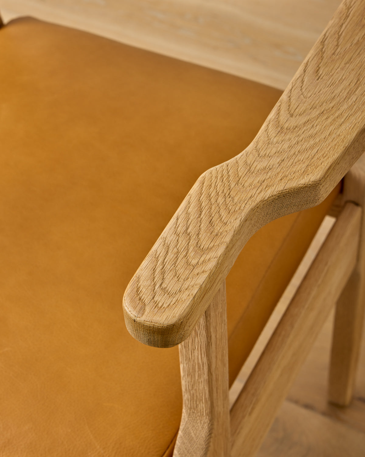 Pair of Leather Arm Chairs