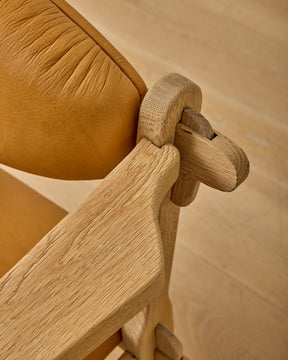 Pair of Leather Arm Chairs