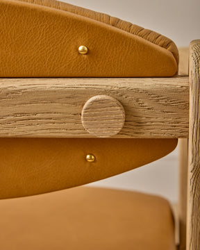 Pair of Leather Arm Chairs