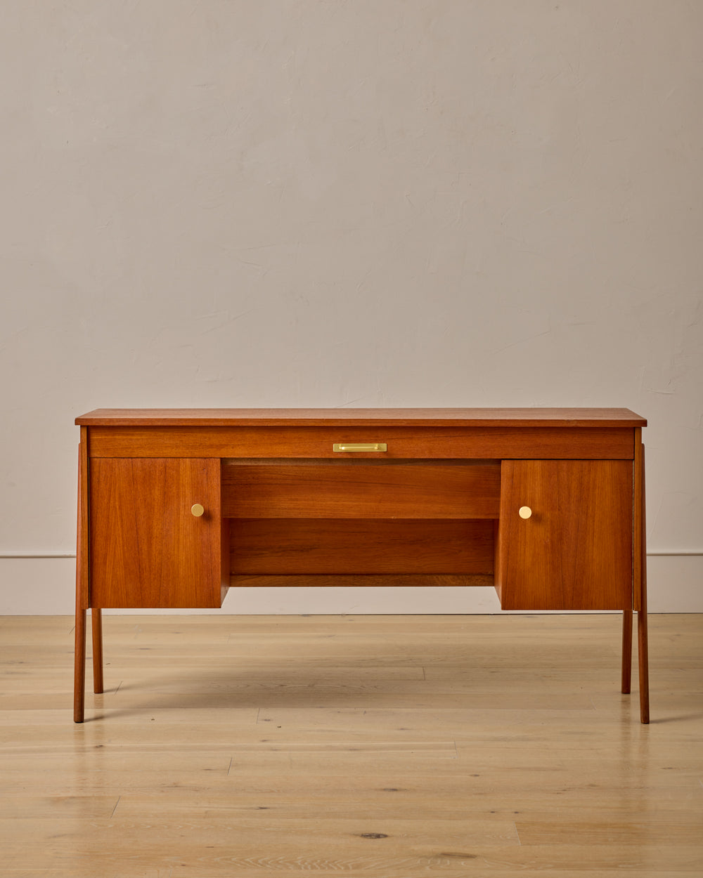 Mid-Century Lift-Top Bar Cabinet