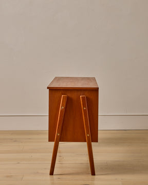 Mid-Century Lift-Top Bar Cabinet