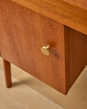 Mid-Century Lift-Top Bar Cabinet