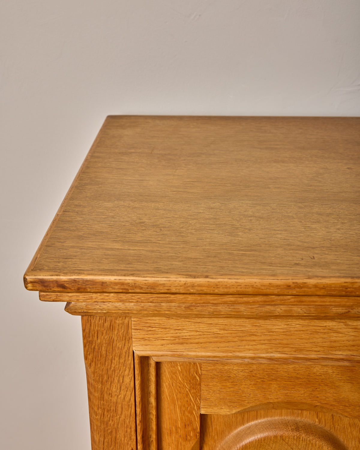 1960s Carved Oak Sideboard by Henning Kjaernulf