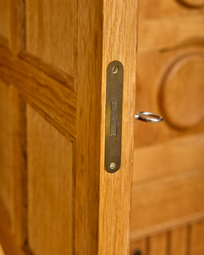 1960s Carved Oak Sideboard by Henning Kjaernulf