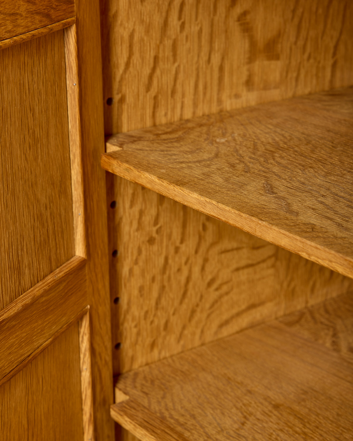 1960s Carved Oak Sideboard by Henning Kjaernulf