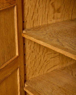 1960s Carved Oak Sideboard by Henning Kjaernulf