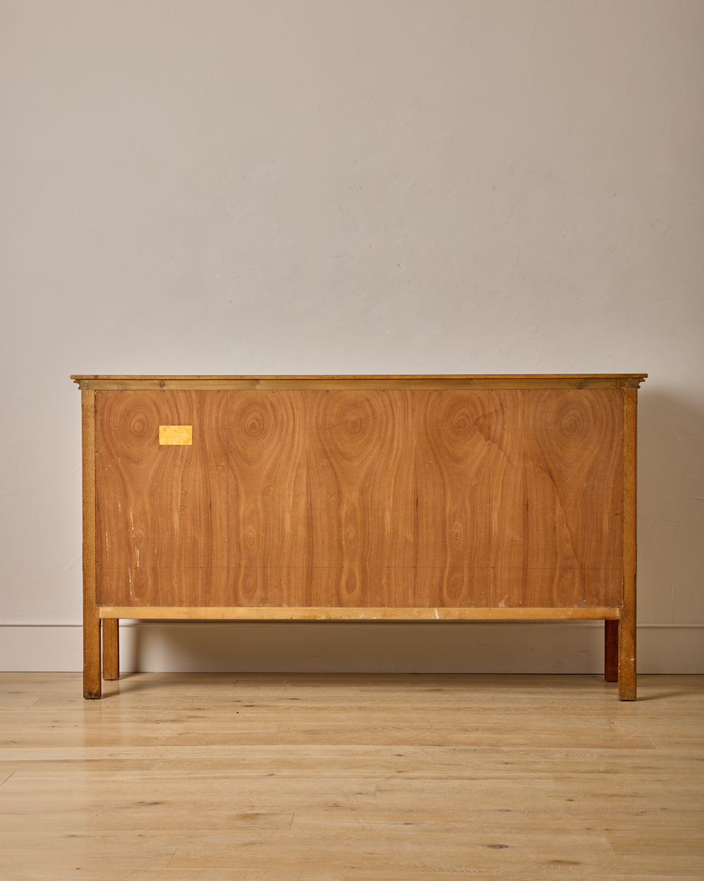 1960s Carved Oak Sideboard by Henning Kjaernulf